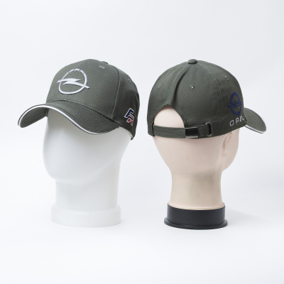  Бейсболка мужская Replica OPEL хлопок изумруд