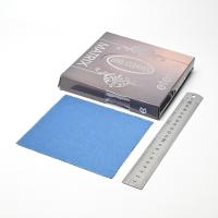 Салфетки микрофибра для ухода за очками синие (упаковка 50 шт.)